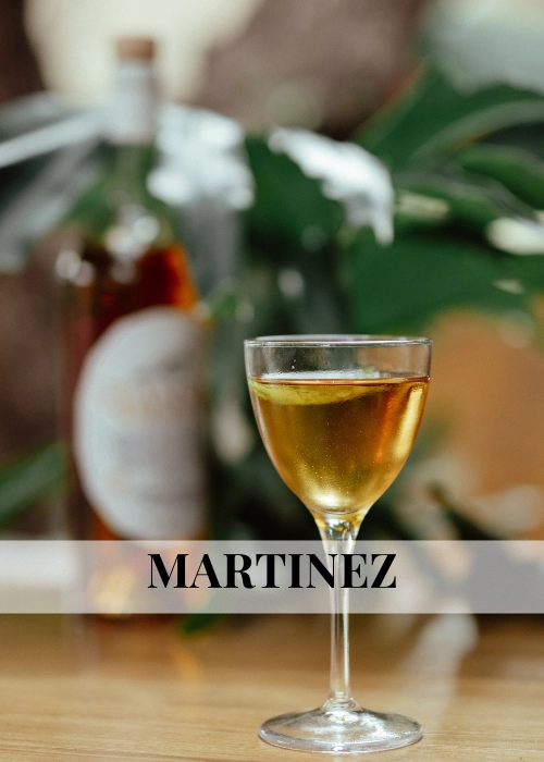 Martinez cocktail